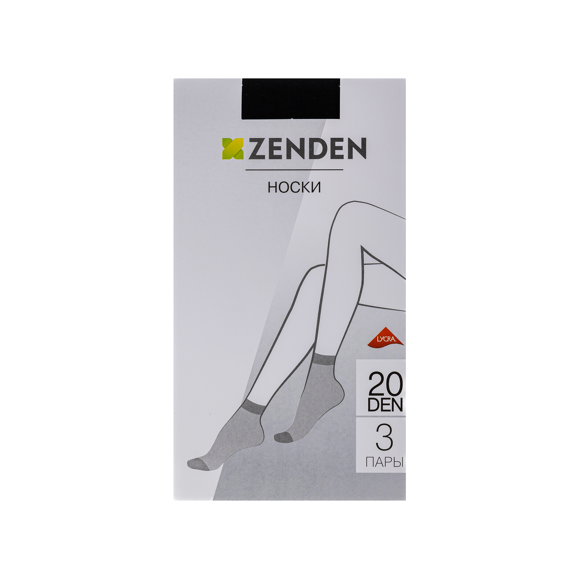 Носки капроновые женские ZENDEN